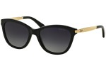Okulary przeciwsłoneczne Ralph by Ralph Lauren RA5201 1265T3 Polarized Oversize Czarne