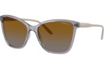 Слънчеви очила Vogue Eyewear VO5520S 3099T5 Polarized Око на котка Сива