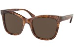Okulary przeciwsłoneczne Ralph by Ralph Lauren RA5256 567873 Kocie oczy Havana