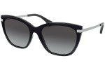 Okulary przeciwsłoneczne Ralph by Ralph Lauren RA5267 58418G Kocie oczy Czarne