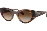 Okulary przeciwsłoneczne Vogue Eyewear VO5566S W65613 Kocie oczy Havana