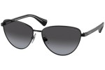 Okulary przeciwsłoneczne Ralph by Ralph Lauren RA4134 94268G Kocie oczy Czarne