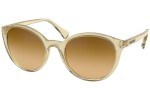 Okulary przeciwsłoneczne Ralph by Ralph Lauren RA5273 57562L Okrągłe Żółte