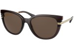 Okulary przeciwsłoneczne Ralph by Ralph Lauren RA5276 594373 Kocie oczy Brązowe