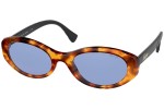 Okulary przeciwsłoneczne Ralph by Ralph Lauren RA5278 588580 Owalne Havana