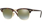 Okulary przeciwsłoneczne Ray-Ban Clubmaster RB3016 990/9J Browline Havana