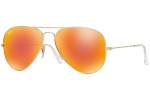 Okulary przeciwsłoneczne Ray-Ban Aviator Flash Lenses RB3025 112/69 Pilotki (Aviator) Złote Okulary przeciwsłoneczne Ray-Ban Aviator Flash Lenses RB3025 112/69 Pilotki (Aviator) Złote