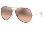 Okulary przeciwsłoneczne Ray-Ban Aviator Full Color RB3025JM 91963E Pilotki (Aviator) Fioletowe