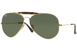 Okulary przeciwsłoneczne Ray-Ban Outdoorsman II RB3029 181 Pilotki (Aviator) Złote