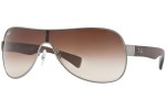 Okulary przeciwsłoneczne Ray-Ban RB3471 029/13 Pojedyncze | Shield Szare