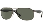 Okulary przeciwsłoneczne Ray-Ban RB3502 004/58 Polarized Pilotki (Aviator) Szare