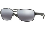 Okulary przeciwsłoneczne Ray-Ban RB3522 006/82 Polarized Pilotki (Aviator) Czarne