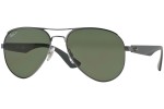 Okulary przeciwsłoneczne Ray-Ban RB3523 029/9A Polarized Pilotki (Aviator) Szare