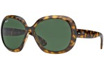 Okulary przeciwsłoneczne Ray-Ban Jackie Ohh II RB4098 710/71 Oversize Havana