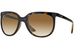 Ochelari de soare Ray-Ban Cats 1000 RB4126 710/51 Oversize Havana