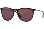 Solglasögon Ray-Ban Erika Classic RB4171 601/5Q Polarized Runda Svart