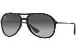 Okulary przeciwsłoneczne Ray-Ban Alex RB4201 622/8G Pilotki (Aviator) Czarne