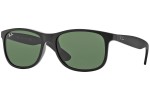 Solbriller Ray-Ban Andy RB4202 606971 Firkantet Sort