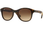 Okulary przeciwsłoneczne Ray-Ban RB4203 710/13 Okrągłe Havana