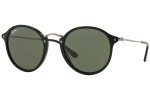 Okulary przeciwsłoneczne Ray-Ban Round RB2447 901 Okrągłe Czarne