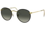 Ochelari de soare Ray-Ban Round Full Color RB3447JM 919671 Rotunzi Negri