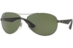 Okulary przeciwsłoneczne Ray-Ban RB3526 029/9A Polarized Pilotki (Aviator) Szare
