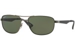 Okulary przeciwsłoneczne Ray-Ban RB3528 029/9A Polarized Pilotki (Aviator) Szare