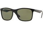 Okulary przeciwsłoneczne Ray-Ban RB4232 601/9A Polarized Kwadratowe Czarne