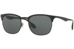 Okulary przeciwsłoneczne Ray-Ban RB3538 186/71 Browline Czarne