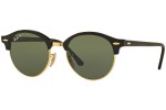 Okulary przeciwsłoneczne Ray-Ban Clubround Classic RB4246 901/58 Polarized Okrągłe Czarne