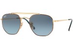 Okulary przeciwsłoneczne Ray-Ban Marshal RB3648 91023M Kwadratowe Havana