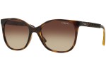 Okulary przeciwsłoneczne Vogue Eyewear VO5032S W65613 Oversize Havana