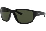 Okulary przeciwsłoneczne Ray-Ban RB4300 601/31 Prostokątne Czarne