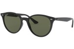 Sunčane naočale Ray-Ban RB4305 601/9A Polarized Okrugao Crni