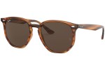 Okulary przeciwsłoneczne Ray-Ban RB4306 820/73 Kwadratowe Brązowe