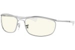 Okulary przeciwsłoneczne Ray-Ban Olympian I Deluxe Everglasses RB3119M 003/BL blue-light [non-prescription] Prostokąt...