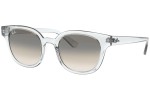 Okulary przeciwsłoneczne Ray-Ban RB4324 644732 Kwadratowe Przezroczyste