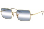 Okulary przeciwsłoneczne Ray-Ban Rectangle RB1969 001/GA Kwadratowe Złote