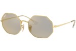 Okulary przeciwsłoneczne Ray-Ban Octagon RB1972 001/B3 Nieregularny Złote