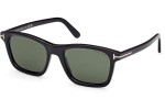 Zonnebril Tom Ford Barron FT1179 01N Vierkant Zwart