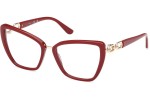 Okulary korekcyjne Guess GU50180 066 Kocie oczy Czerwone