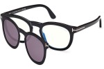 Briller Tom Ford FT5993-B 001 Firkantet Sort