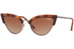 Okulary przeciwsłoneczne Vogue Eyewear VO5212S 279313 Kocie oczy Havana