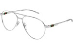Okulary korekcyjne Gucci GG1679O 001 Pilotki (Aviator) Srebrne