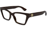 Okulary korekcyjne Gucci GG1715O 002 Kwadratowe Havana