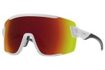 Okulary przeciwsłoneczne Smith WILDCAT 0BK/X6 Pojedyncze | Shield Białe