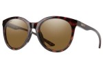 Zonnebril Smith BAYSIDE 086/L5 Polarized Ronde Havana