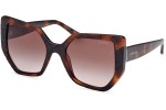 Okulary przeciwsłoneczne Guess GU00153 52F Kocie oczy Havana