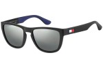 Okulary przeciwsłoneczne Tommy Hilfiger TH1557/S 003/T4 Prostokątne Czarne