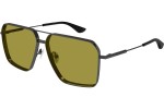 Okulary przeciwsłoneczne Alexander McQueen AM0500S 004 Kwadratowe Szare